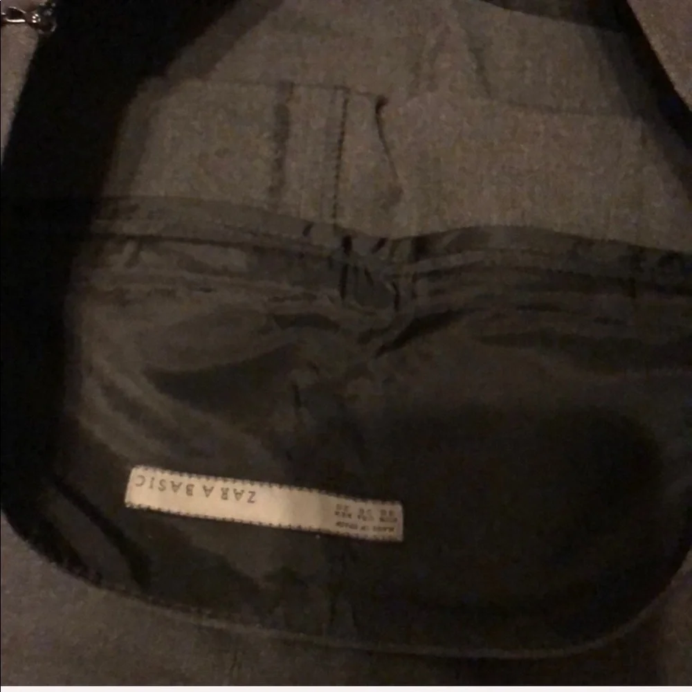 Zara charcoal pencil‎ skirt nwot